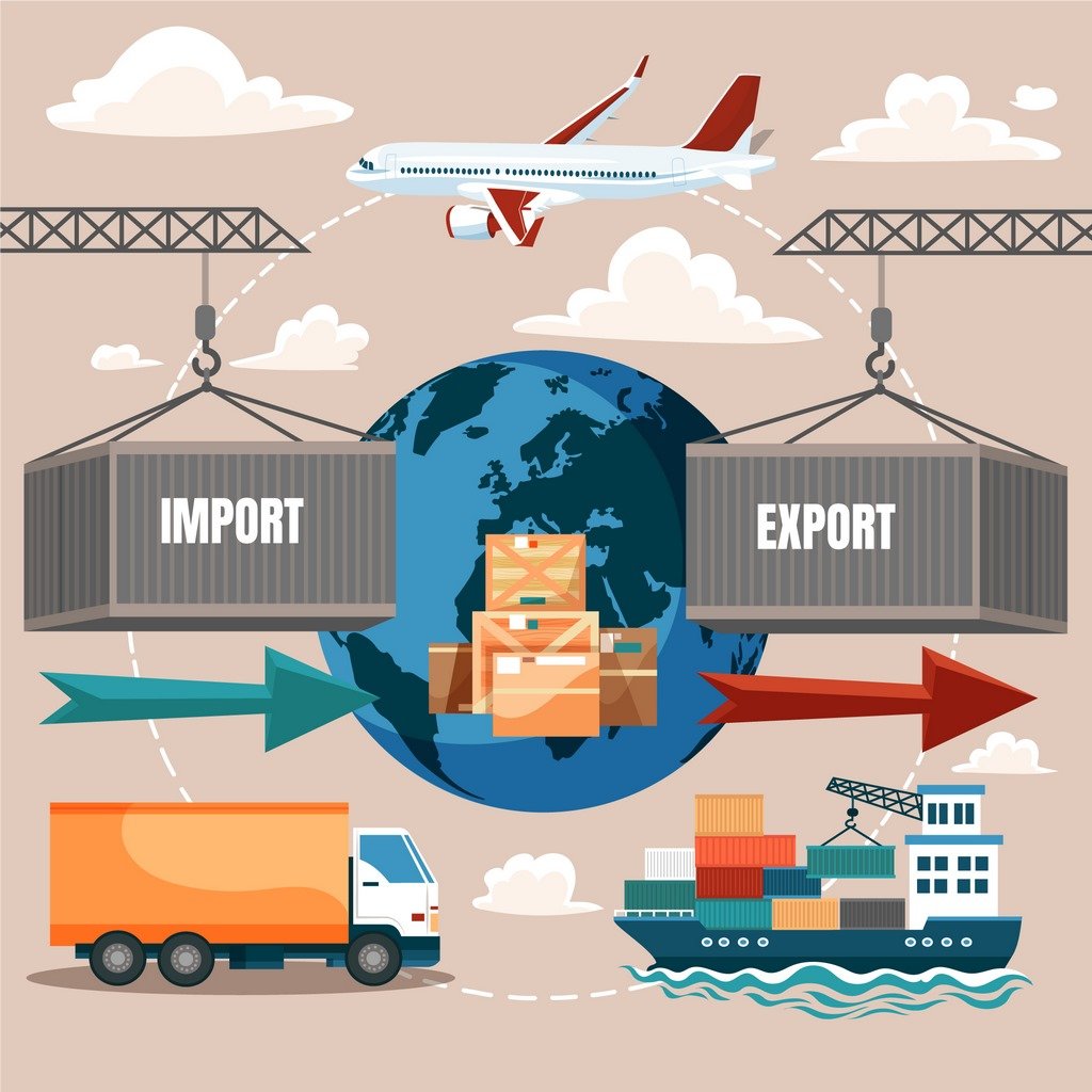 EPCF model logistics and customs clearance process for industrial raw material export with Steelbridge Export