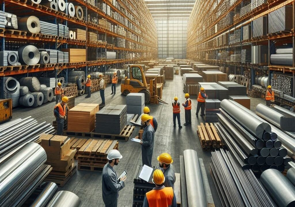 Bulk purchase of industrial metals for solar projects – Steel coils and copper bars prepared for export logistics in Middle East infrastructure investment. Let me know if you'd like versions tailored for specific pages, locations, or industries!