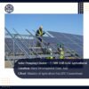 "20 MW GCC solar plant with HJT panels and sand-resistant mounting structures ensuring durable desert performance."