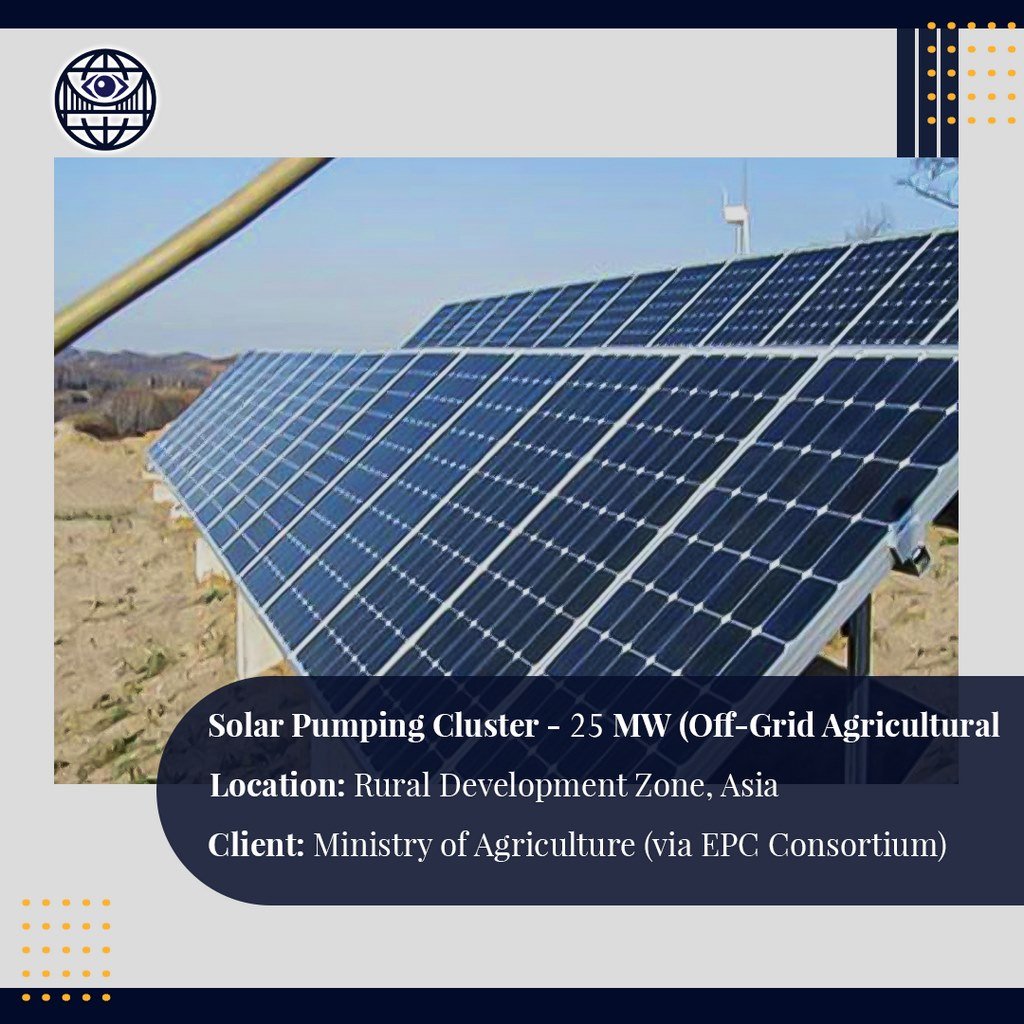 "20 MW GCC solar plant with HJT panels and sand-resistant mounting structures ensuring durable desert performance."