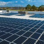 Resilient solar infrastructure in desert environment supporting global energy transition.