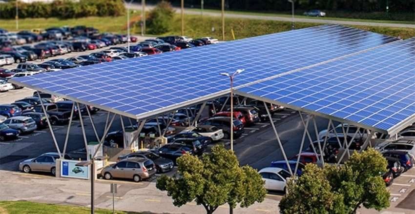 Institutional investor reviewing PV panels integration in a diversified clean energy portfolio.