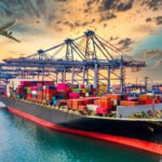 Container ship transporting metals – logistics in metal trading 2025 outlook