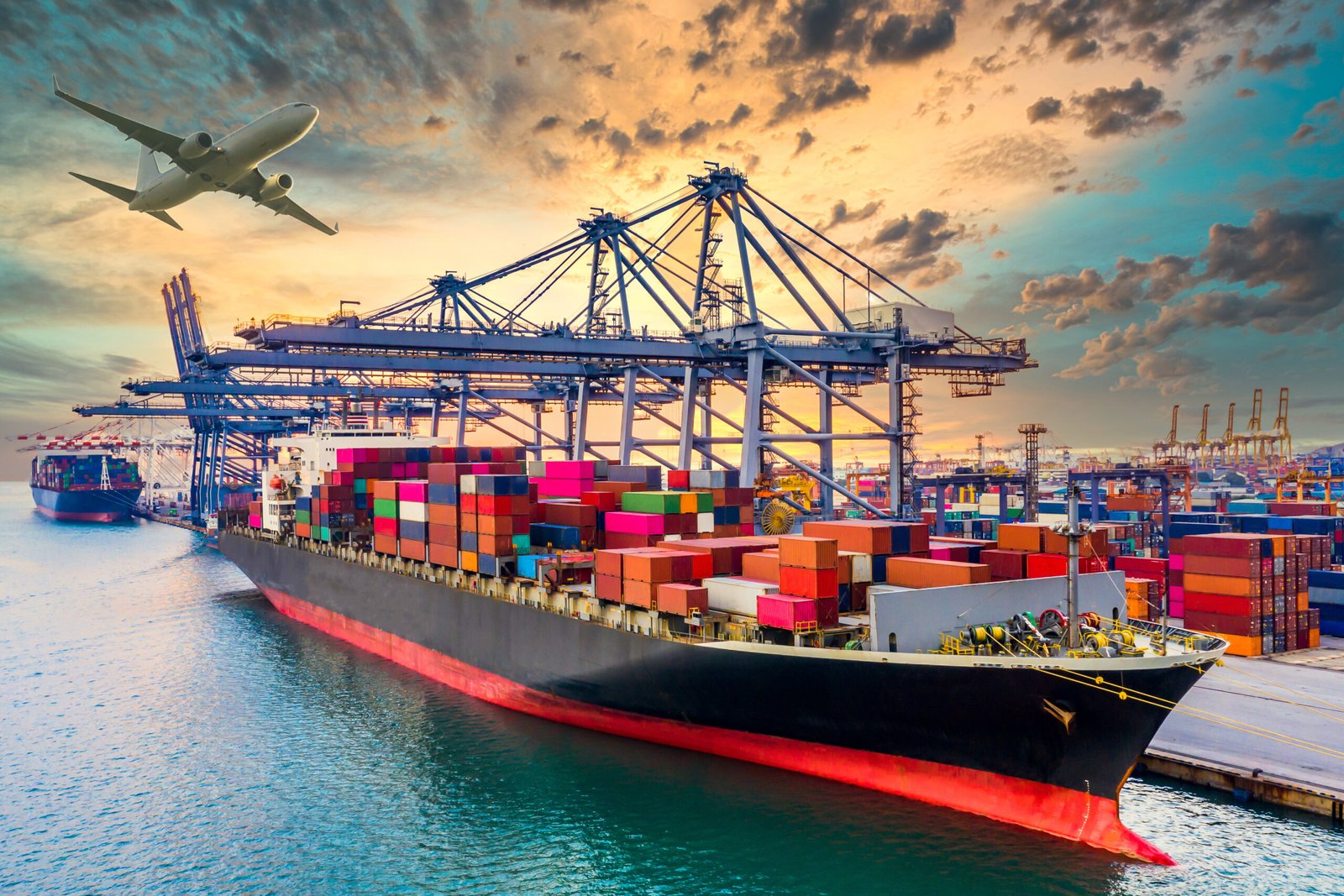 Container ship transporting metals – logistics in metal trading 2025 outlook