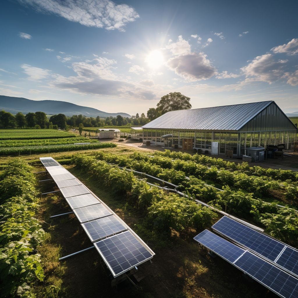 Solar panels under cloudy sky showing sustainable energy production — provided by Steelbridge Export, trusted solar energy supplier.