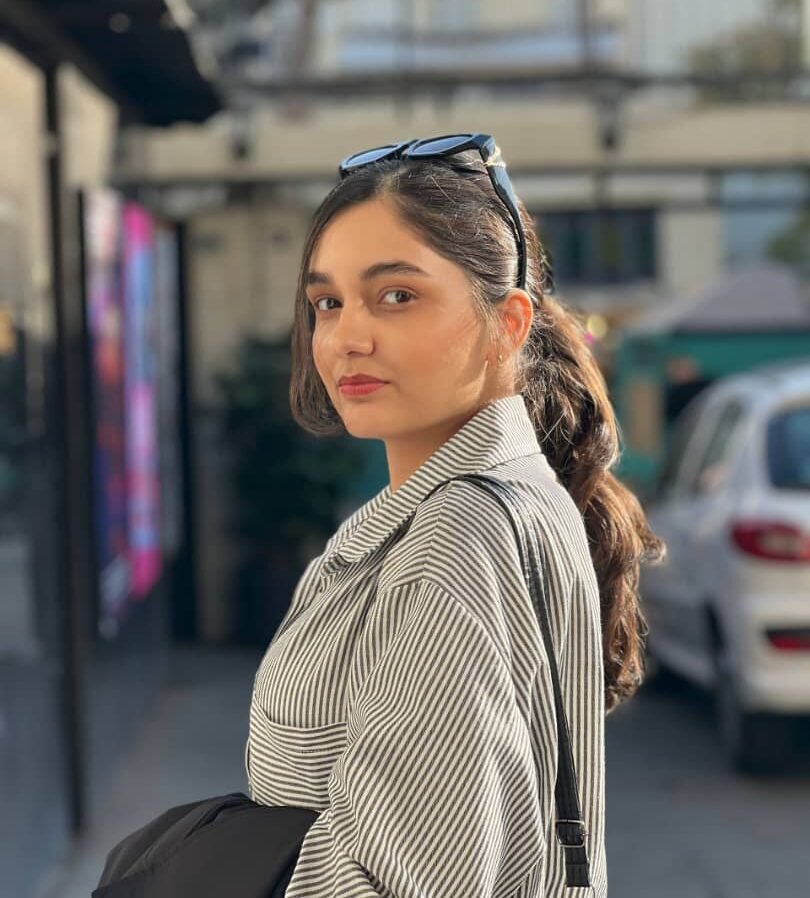 Professional Portrait of Soniya Shahmir, Expert in Web Design, SEO, and IT Management Soniya Shahmir Working on Website Design and SEO Strategy Soniya Shahmir Leading IT Team at Steelbridge Export Headquarters Logo of Shahmir Gold Jewelry Brand Founded by Soniya Shahmir Close-up of Elegant Gold Jewelry Piece from Shahmir Gold Collection Soniya Shahmir Presenting Digital Marketing Strategies in a Conference Soniya Shahmir Analyzing Website Traffic Data on Laptop Creative Workspace Featuring Soniya Shahmir’s Web Design Projects